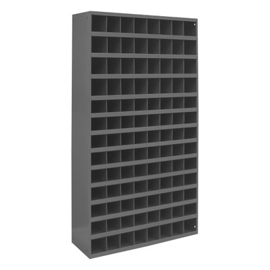 12 Inch Deep Tall Bin Shelving 33.81''W x 11.94''D x 64.5''H - 253.7 SMS-08-V43-740-95