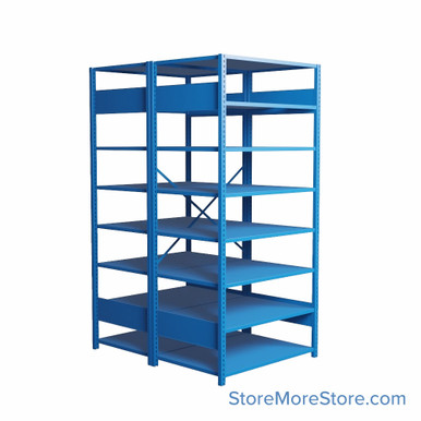 Industrial Shelving 48''W x 24''D x 75''H - SHD1049B SMS-08-V81-SHD1049B