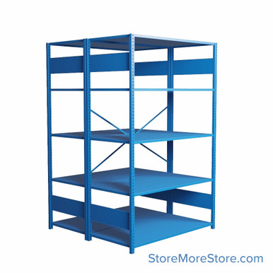 Industrial Shelving 48''W x 48''D x 75''H - SHD1033B SMS-08-V81-SHD1033B
