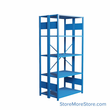Industrial Shelving 36''W x 24''D x 75''H - SHD1001B SMS-08-V81-SHD1001B