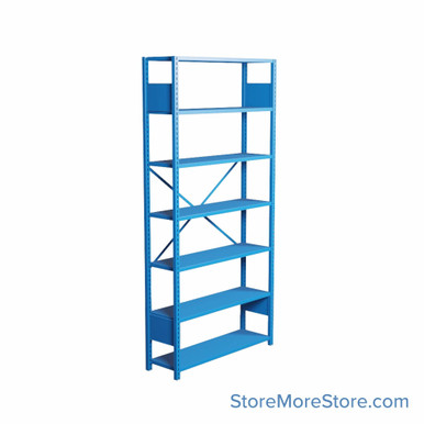 Industrial Shelving 42''W x 12''D x 75''H - SHD1143 SMS-08-V81-SHD1143