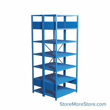 Industrial Shelving 36''W x 36''D x 87''H - SHD1017B SMS-08-V81-SHD1017B