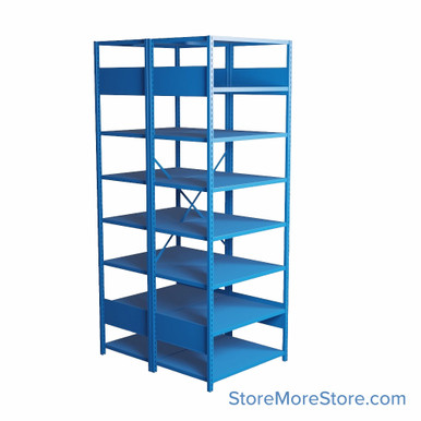 Industrial Shelving 48''W x 24''D x 99''H - SHD1449B SMS-08-V81-SHD1449B