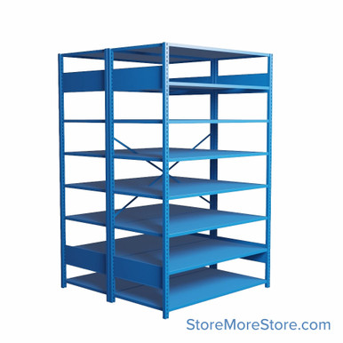 Industrial Shelving 48''W x 48''D x 75''H - SHD1051B SMS-08-V81-SHD1051B