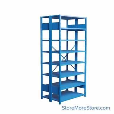 Industrial Shelving 36''W x 24''D x 75''H - SHD1019B SMS-08-V81-SHD1019B