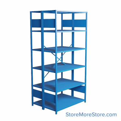 Industrial Shelving 48''W x 42''D x 99''H - SHD1539B SMS-08-V81-SHD1539B