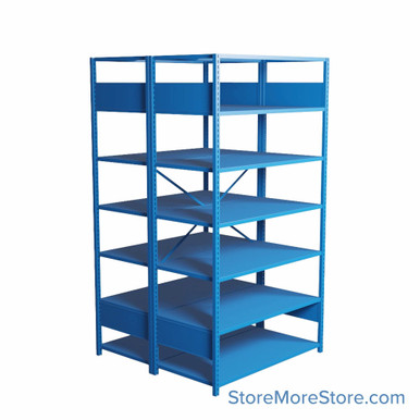 Industrial Shelving 48''W x 48''D x 87''H - SHD1048B SMS-08-V81-SHD1048B