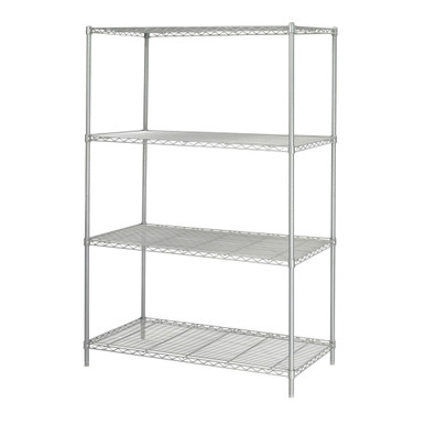 Wire Storage Shelving Unit with Adjustable Steel Shelves - 5294GR SMS-08-V37-5294GR