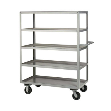 Rolling Shelf Cart 60''W x 30''D x 65''H - 5ML-3060-6PH SMS-02-V87-5ML-3060-6PH