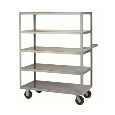 Rolling Shelf Cart 48''W x 24''D x 63.5''H - 5M-2448-6PH SMS-02-V87-5M-2448-6PH