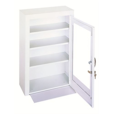 Wall Mounted Medicine Cabinet, 18" W x 8" D x 27" H