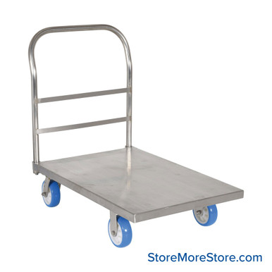 Stainless Steel Platform Truck 36''W x 24''D x 9.5''H - SSPT-2436 SMS-09-V46-SSPT-2436