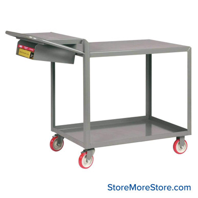 Mobile Picking Cart 36''W x 24''D x 36''H - LG2436WSPBK SMS-02-V87-LG2436WSPBK