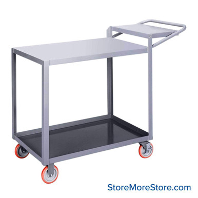 Mobile Picking Cart 36''W x 24''D x 36''H - LG2436WSBRK SMS-02-V87-LG2436WSBRK