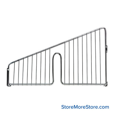 Wire Basket Divider 10''W x 24''D x 6''H - 1006DHB SMS-08-V45-1006DHB
