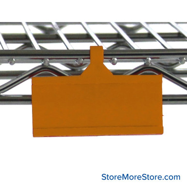 Label Rack Quotes Wire Shelf Label Holders, 3