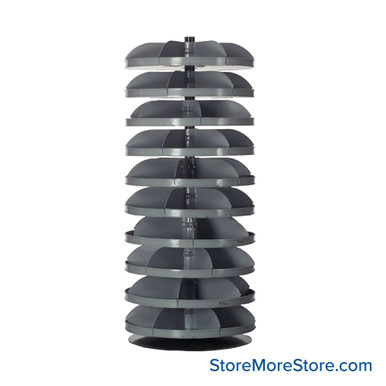 Rotating Hardware Bin 28''W x 28''D x 65''H - 1210-95 SMS-08-V43-1210-95