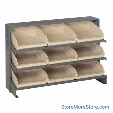 Workbench Parts Organizer 36''W x 12''D x 23''H - QPRHA-109IV SMS-08-V45-QPRHA-109IV