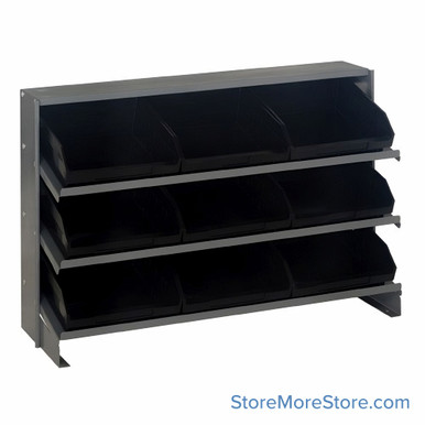 Workbench Parts Organizer 36''W x 12''D x 23''H - QPRHA-109BK SMS-08-V45-QPRHA-109BK
