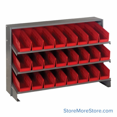 Workbench Parts Organizer 36''W x 12''D x 23''H - QPRHA-101RD SMS-08-V45-QPRHA-101RD