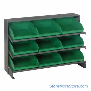 Workbench Parts Organizer 36''W x 12''D x 23''H - QPRHA-109GN SMS-08-V45-QPRHA-109GN