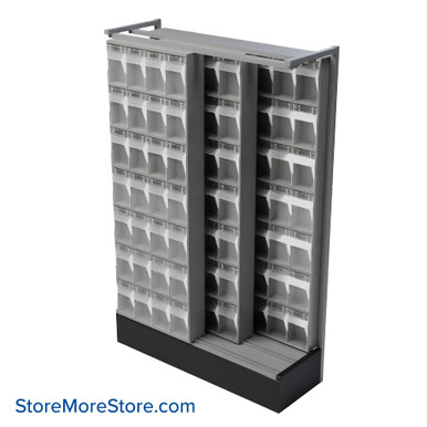 Sliding Storage Cabinets 48''W x 19''D x 72''H - G-725304-28-GY SMS-08-V45-G-725304-28-GY