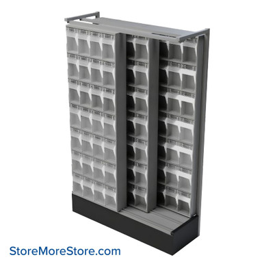 Sliding Storage Cabinets 48''W x 19''D x 72''H - G-725304-28-WT SMS-08-V45-G-725304-28-WT