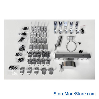 Square Hole Pegboard Accessories 45 Hooks - 855002-51 SMS-08-V34-855002-51