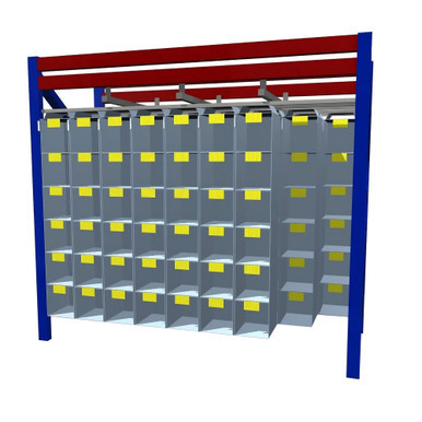 Pallet Rack Storage Bins 108''W x 48''D x 80''H - 403112 SMS-09-V103-403113