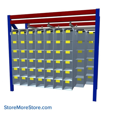 Pallet Rack Storage Bins 108''W x 48''D x 80''H - 404115 SMS-09-V103-404115