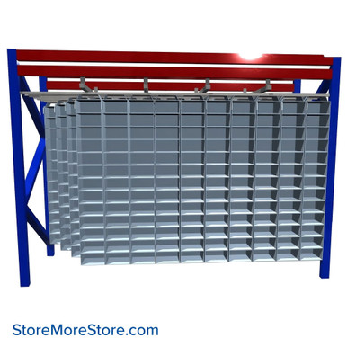 Pallet Rack Storage Bins 144''W x 48''D x 80''H - 404113 SMS-09-V103-404113