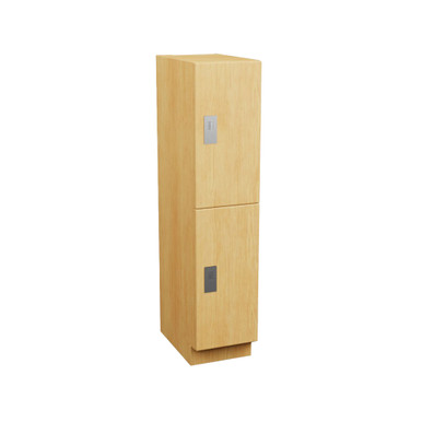 Plastic Laminate Lockers 24''W x 12''D x 58''H - MCLB-122454-CL SMS-05-V90-MCLB-122454-CL