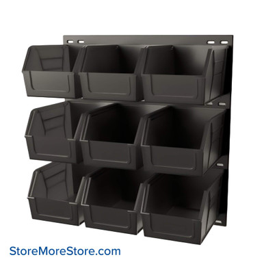 Wall Mounted Storage Bins 18''W x 9.25''D x 19''H - QLP-1819-221 SMS-08-V45-QLP-1819-221