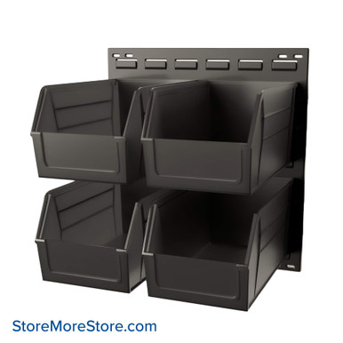 Wall Mounted Storage Bins 18''W x 14.75''D x 19''H - QLP-1819-240 SMS-08-V45-QLP-1819-240