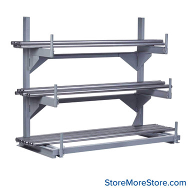Mobile Pipe Rack 48''W x 24''D x 51''H - CBR2448 SMS-08-V87-CBR2448