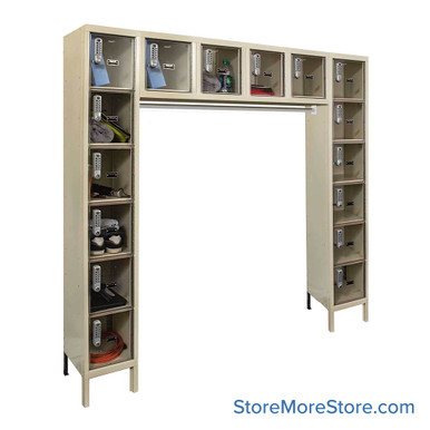 16 Person Locker 72''W x 18''D x 78''H - UESVP1788-16A SMS-05-V39-UESVP1788-16A