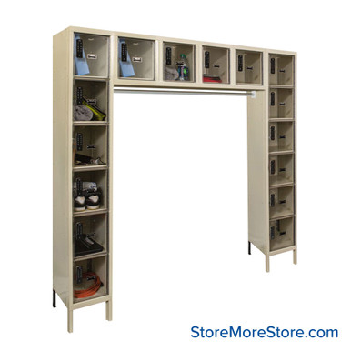 16 Person Locker 72''W x 18''D x 78''H - UESVP1788-16 SMS-05-V39-UESVP1788-16
