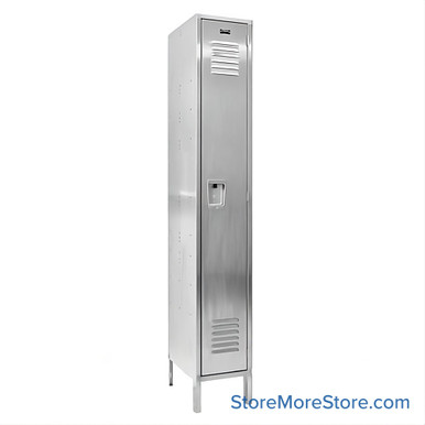 Stainless Steel Locker 18''W x 18''D x 78''H - USS1888-1A SMS-05-V39-USS1888-1A