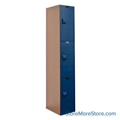 Plastic Lockers 12''W x 18''D x 72''H - HPL1282-3A SMS-05-V39-HPL1282-3A