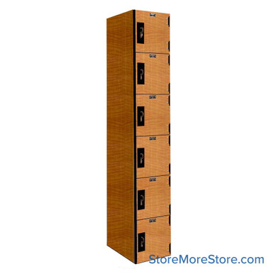 Phenolic Locker 12''W x 18''D x 72''H - PHL1282-6A-FA SMS-05-V39-PHL1282-6A-FA
