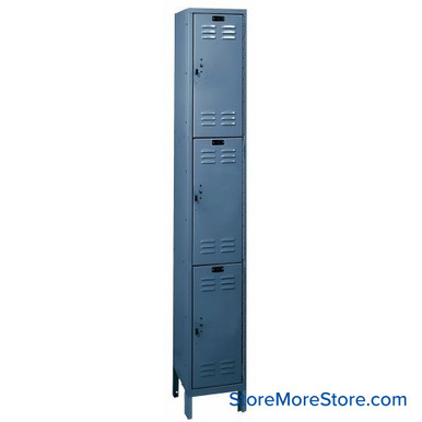 Metal Storage Locker 36''W x 12''D x 78''H - UH3228-1-CL SMS-05-V39-UH3228-1-CL