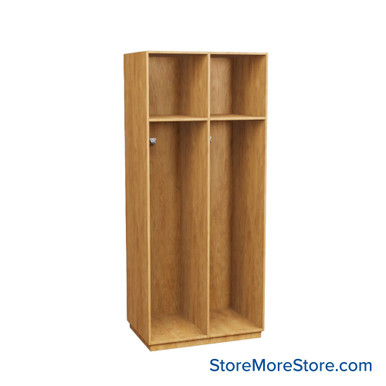 Wooden Storage Locker 36''W x 24''D x 83.63''H - Z4020-842436 SMS-05-V52-Z4020-842436