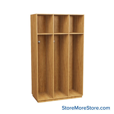 Wooden Storage Locker 48''W x 24''D x 83.63''H - Z4030-842448 SMS-05-V52-Z4030-842448