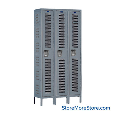 Expanded Metal Locker 36''W x 15''D x 78''H - U3258-1HDV SMS-05-V39-U3258-1HDV