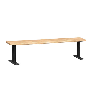Gym Locker Bench 84''W x 9.5''D x 18''H - 77787 SMS-05-V135-77787