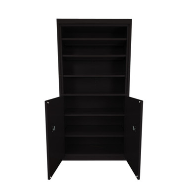 Storage Cabinet with Bookshelves 33''W x 18''D x 72''H - CBC-331872 SMS-01-V152-CBC-331872