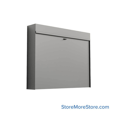 Wall Mounted Folding Cabinets 18''W x 3.5''D x 14.5''H - LTL-2H SMS-25-LTL-2H
