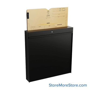 Wall Mounted Folding Cabinets 20''W x 3.375''D x 16.375''H - WW-100XRDB SMS-25-WW-100XRDB