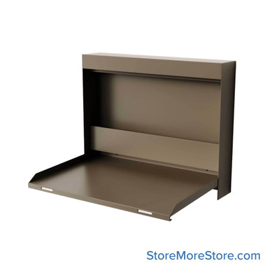 Wall Mounted Folding Cabinets 20''W x 3.375''D x 19.375''H - WW-101XR SMS-25-WW-101XR