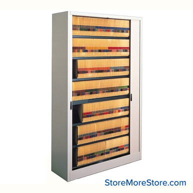 Tambour Door Storage Cabinet 48''W x 17.75''D - 8348A3-DC-CC SMS-01-V37-8348A3-DC-CC
